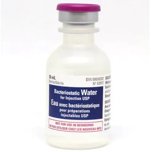 Pfizer Bacteriostatic Water for Injection USP 30 mL multidose vial