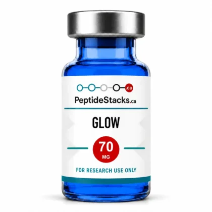 GLOW 70 MG blue vial